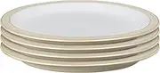 [Denby] Greenwich Medium Plate Set of 4, Cream