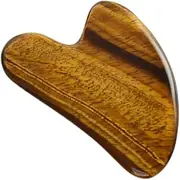 BESTYASH Gua Sha Board Tiger's Eye Massage Tool for Face Neck Back Hands Improve Health Well-