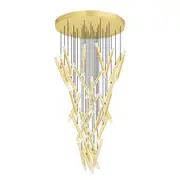Masan Contemporary Gold LED Cluster Pendant