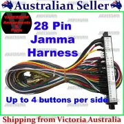 Jamma Harness - Arcade Machines - Supports 6 buttons Per Player - New