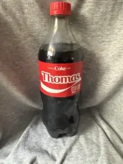 Share a Coke with Thomas 2025 Personalized Gift Coca Cola Bottle 20oz Tom