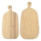 Wood Cutting Board W/Handle Hand Polished Elegant Chopping Board Bread Board