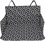 Dog Car Seat Cover Trunk Case Dog Car Transporter Mat Pad 600D Oxford(Black)