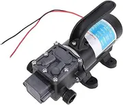 Asixxsix Water Pressure Diaphragm Pump, 120W 45PSI Self Priming Sprayer Pump, G1/2 Outlet 130m Head Switch Type RV Water Pumps, Water Pressure Booster Pumps for Kitchen, Bathroom