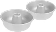 NOLITOY Alloy Chiffon Cake Pan Donut Baking Molds Aluminum Cake Molds Non-Stick Donut Pan