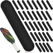 30Pcs Pickleball Lead Tape Weighted, 3g Flexible Adhesive Lead Tape, Reusable Adhesive Pickleball Edge Guard Tape Bars Pickleball Accessory for Paddle Edge Guard, Increase Power and Swing Speed