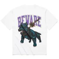 在飛比找Yahoo!奇摩拍賣優惠-【全新】MARKET BEWARE DOG WASHED T