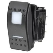 Narva Illuminated Sealed Rocker Switch - Red, 12/24V
