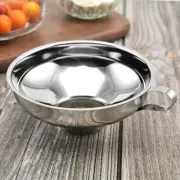 Stainless Steel Wide Mouth Funnel Packing Jam Salad For Jars Canned Filter NEW