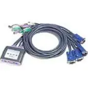 ATEN Petite KVM Switch 4-port with Cables