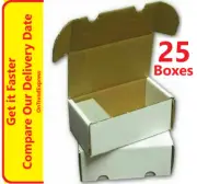 25 x 400 Count Cardboard Trading Cards Storage Box Yugioh Pokemon MTG 400ct