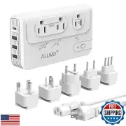 ALLWEI 2000W Travel Voltage Converter 220v to 110v Converter for European Tra