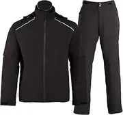 [K.E.J.] Golf Rain Jacket for Men Waterproof Raincoat Lightweight Jacket Golf Suit for Hiking Cycling Running Camping Traveling