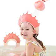 FUSACONY Shower Cap Shield for Kids, Visor Hat for Eye and Ear Protection for...