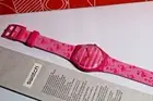 New Limited Swiss Swatch Nice Swatch Pink Watch GP144 "MIAMI PEACH" 34MM