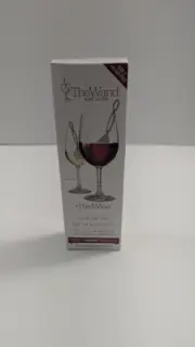 PureWine The Wand Silver Polypropylene Wine Filter 5 Filters NEW