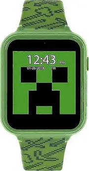 Peers Hardy Smart Watch Minecraft Merchandise Green