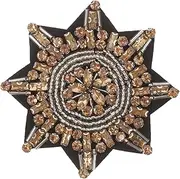SHINEOFI DIY Rhinestone Patch for Clothing Handmade Applique Decor Stylish Garment Adornments for Bags and Apparel Unique Shape Craft Accessories Present for DIY Enthusiasts