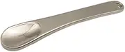 TENOL 4x Mini Spoon Zinc Alloy 1Piece Compact Makeup for Cosmetic Mixing Travel Home Use Salon