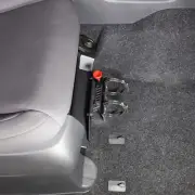 Adjustable Black Car Fire Extinguisher Mount Bracket For Nissan Frontier D41 24+ (for: Nissan)