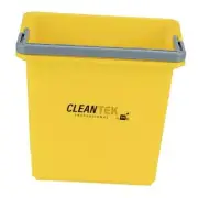 -Clean Tek Professional 6 Quart Cleaning Bucket, 1 Utility Pail 6 Qt Yellow