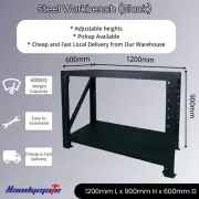 1.2M Heavy Duty Garage Warehouse Steel Work Bench Storage Racking