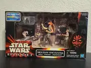 Vintage 1999 Star Wars Episode 1 Mos Espa Encounter Jar Jar Binks CommTech NEW