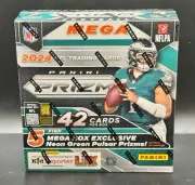 2024 Panini Prizm Football NFL Mega Box Factory Sealed, Fast Shipping