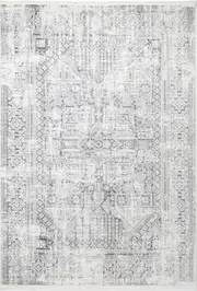 Cordelia Trosky Distressed Vintage Grey Rug