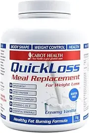 Cabot Health QuickLoss Meal Repalcement for Weight Loss, Vanilla, 1 Kilograms