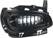 Daytime Running Light Compatible with HRV HR-V 2015 2016 2017 2018 12V LED Car Fog Lamp with Dynamic Turn Signal Style Relay