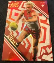 2018 AFL Select Legacy Holographic Parallel card ISAAC HEENEY Sydney 004/350