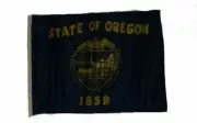 12x18 inch State of Oregon 2ply Double Sided SLEEVE Flag Boat Car Garden