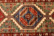 10' ft. TOP QUALITY HANDMADE HALL RUNNER JEWEL COLORS VEGETABLE DYES WOOL RUG