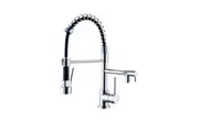 Gamma pull out veggie spray kitchen sink mixer with springs