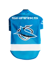 NRL Cronulla Sharks Small Dog Jersey Shirt 35cm to 38cm Long