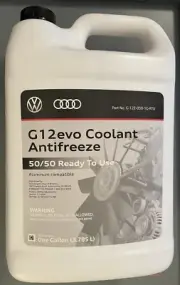 Genuine OEM Coolant/Antifreeze Audi VW G12 EVO 1 Gallon G-12E-050-1G-RTU