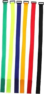 Kisangel Lightweight Cinch Straps Tire Buckles 12 Pack for Secure Binding Bike Wheel Locking Cable Tie