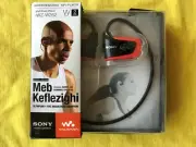 Sony Walkman NWZ-W262 Black/Orange 2GB Digital Media Player (NEW)