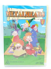 METALHEADS VOLUME 1 Kid's Children -Rare DVD Aus Stock Animated New