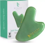 Jade Gua Sha Stone - Face Sculpting Tool, Guasha Tool for Face, Gua Sha
