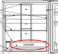 在飛比找樂天市場購物網優惠-Panasonic NR-C501XV 微凍結保鮮室的蓋子 