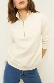 Whimsy + Row Diana Pullover in Cream at Nordstrom, Size Medium