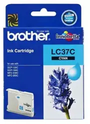 Genuine Brother LC-37C CYAN Ink For DCP 135C 150C MFC 260C 235C - 300 Pages