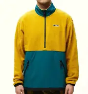 OBEY Men's GALLAGHER Jacket - Gold/Multi - Medium - NWT