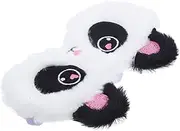 ORFOFE 1Pc Adorable Panda Plush Eye Mask Soft Sleeping Blindfold for Cartoon Design Skin Friendly for Home Travel and Nap Blocks Light for Restful Sleep