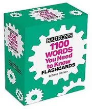 1100 Words You Need To Know Flashcards Second Edition by Rich Carriero Paperback Book