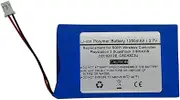 1250mAh 3.7V LIP1472 LIP1859 Replacement Battery for Sony PS3 PlayStation 3 Dualshoc k 3 SIXAXIS Wireless Controller, CECHZC2E, CECHZC2U