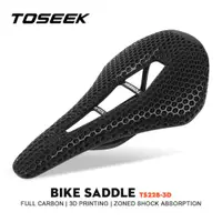 在飛比找蝦皮購物優惠-TOSEEK超輕TS228碳纖維3D打印座墊自行山地車座墊公
