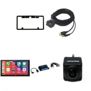 Alpine iLX-407, KCU-315UH USB / HDMI Extension Cable with SWI-CP5 Steering Wh...